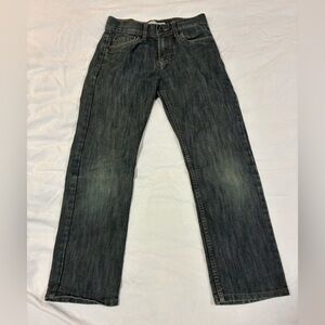 Levi's Dark Gray 514 Slim Straight Youth 12 Regular Jeans‎